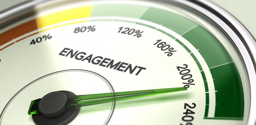 Employee or Company Engagement Concept
