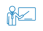 Icon of instructor teaching